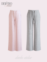 mood check cotton banding casual pants (LONG TYPE)