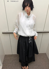 シアーハイネックジャンパー