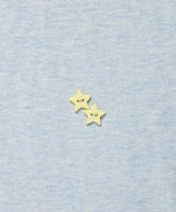 CAVISH APPLIQUE RINGER SS TEE BLUE(CV2GMUT509A)