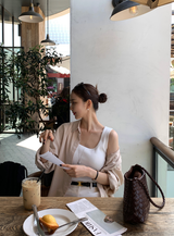Cook Two-Way Knit Sleeveless / 4 colors