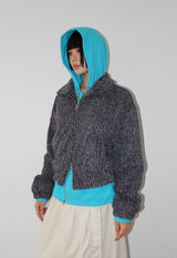 PLUSH HIGH-NECK JUMPER