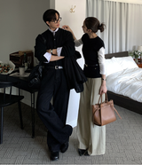 イット ユー レイヴ リブド キャップ スリーブ ニット/ 5カラー