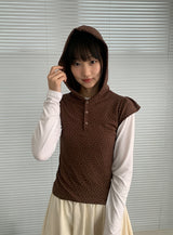 コンバートスターフード半袖Tシャツ