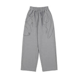 KEYCHAIN EYELET SWEATPANTS (MELANGE) F25ZD972