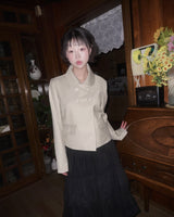 (2color) アンティーククラシックダブルブレステッドショートジャケット