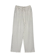 [ soft linen ] zipzip overdot long wide pt