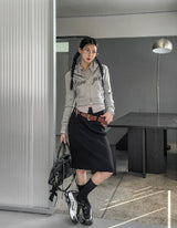 Epic multi-pattern slim shirt