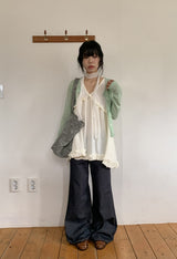 Ismi Non-Fade Wide Bootcut Denim Pants