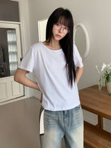 シルクUネックTシャツ (3C)