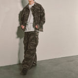grunge camouflage jacket_khaki