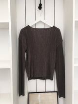 Nuit pleated top 