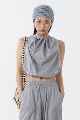 FLOW MOOD TOP_ASH GRAY