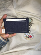 "My Dream Is..." Cheese (Denim) Card Wallet
