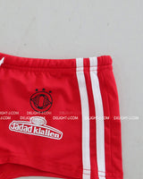 Track Sporty Rugby Micro Shorts & Short-Sleeved T-Shirt Two-Piece Set