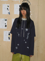 SNAP HOODIE SHIRT (SAND GREY)