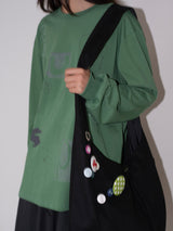 JUMP LONG SLEEVE T (GRASS GREEN)