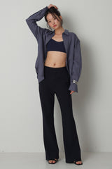 Stretch Slim-Fit Slacks_Navy