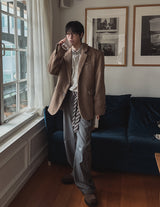 Brulee Wool Over Blazer