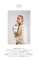 VIVICHO VIVIバッグ　シルバー