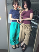 Wheel Cargo Bermuda Pants (3color)