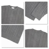 Oversized Cable-Knit Wool Sweater
