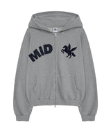 ミッド ホース ジップアップ (grey)