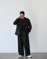 WIT TR ワイドスラックスBK
