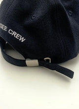 two tone vintage washing ball cap (Black/Ivory)