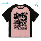 ライクレーシングラグランTシャツ