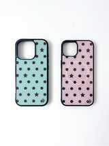 [Glass] Chocolate Dot Case