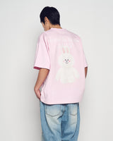 26SS べアドールハグ ブラウン ラインフレンズ ショートスリーブTシャツ