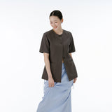Rain stripe skirt(blue)