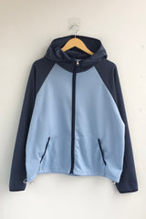 ラグラン コージー フーデッド ジップアップ