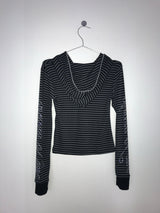 cupid striped hoodie(2 color)  