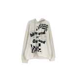 flag knitwear zip-up