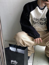 WDラグランオーバーtシャツ