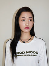 ウッドムード グラフィック Tシャツ ホワイト