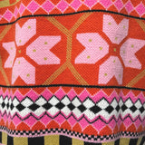 Pink Pattern Knit Vest