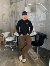 Side-ring wide pants