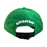 DIRE nylon ball cap Green