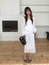 Belle lace sleeveless 