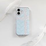 [MADE]angel cross lace case (mint)
