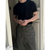 【PROMOTION】【MUSCLE FIT】クールベーシックマッスルハーフTシャツ(12color)