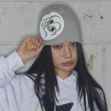 FY EYELET BEANIE (GRAY) F25ZE033