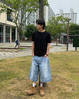 ユニオールドジーンズバミューダパンツ