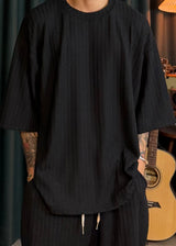 Houston Knit Short-Sleeve T 4COLOR