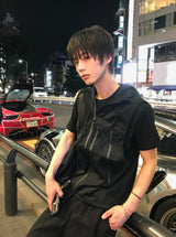 Multi-Pocket Hood Vest