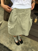 Portia Pumpkin Skirt (3color)