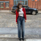 ブラシデニムパンツ