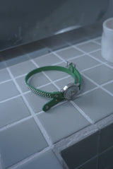GREEN STUD ◇ CHOKER OR WATCH